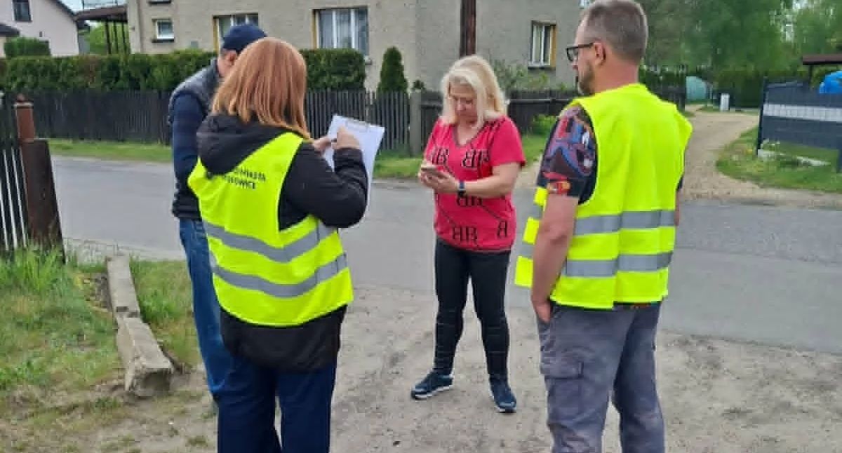 Spotkanie w terenie w sprawie autobusu linii 954