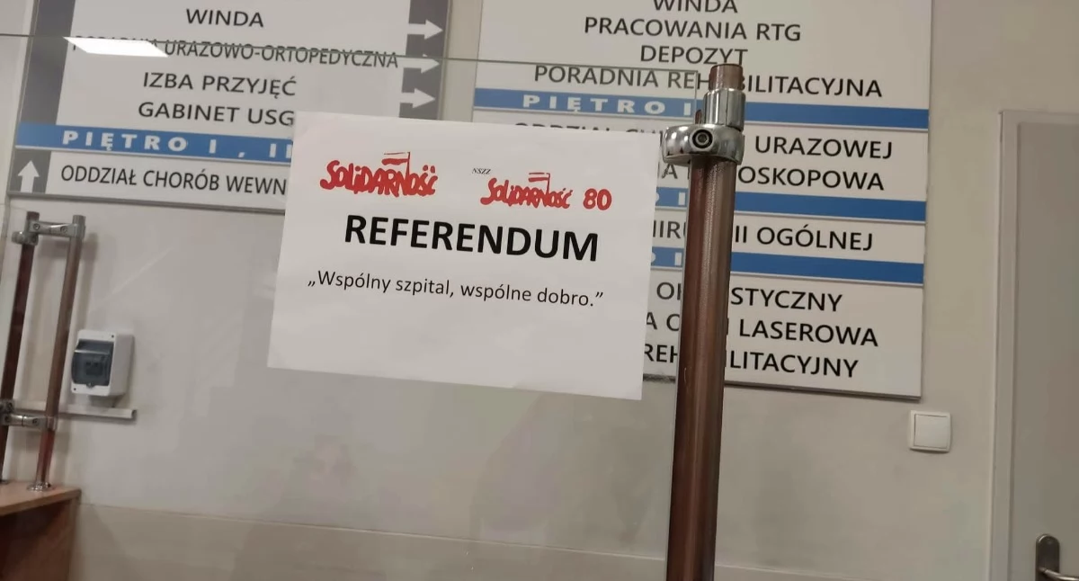 NEWS, Stanowcze „NIE” połączenie szpitali Wyniki referendum Szpitalu Mysłowicach - zdjęcie, fotografia