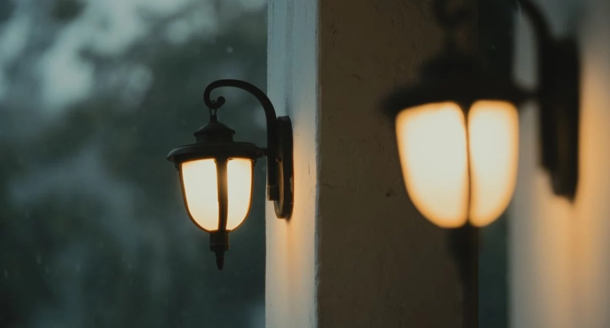 Informator gospodarczo reklamowy, Lampy zewnętrzne poprawić bezpieczeństwo estetykę posesji - zdjęcie, fotografia
