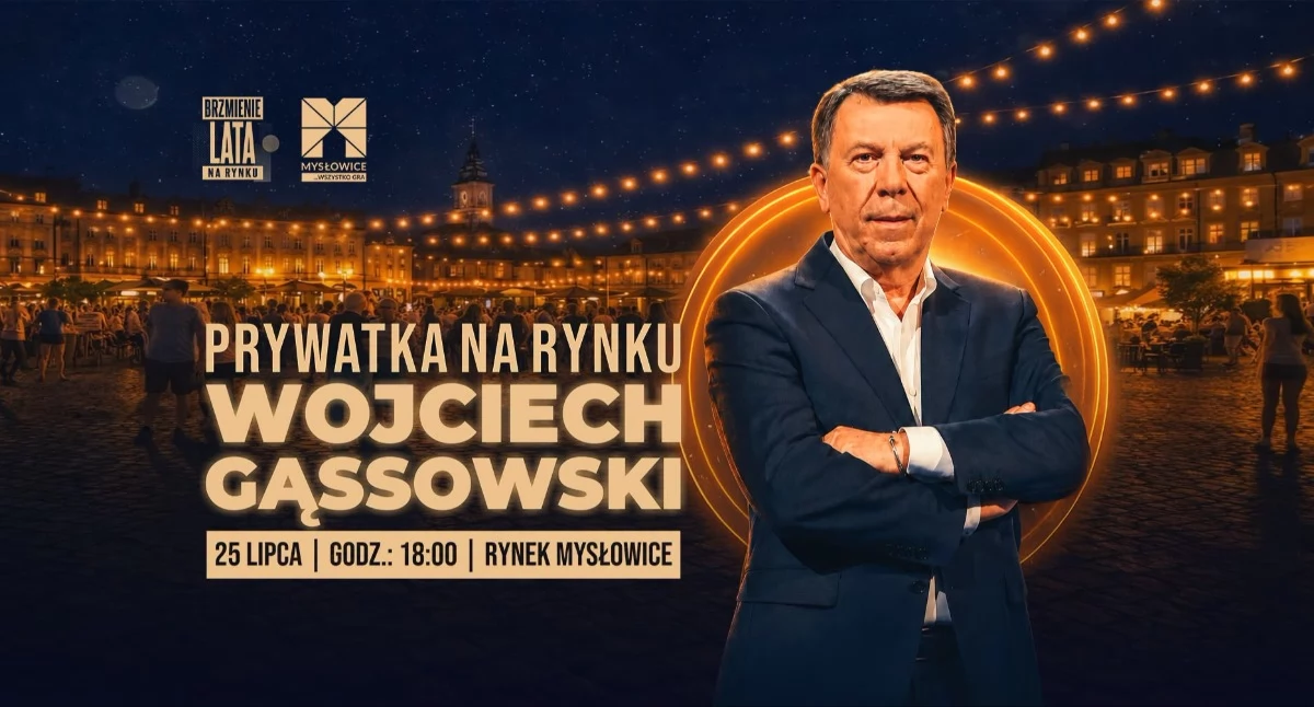 Rozrywka, Wojciech Gąssowski wystąpi Rynku Mysłowicach Plenerowy koncert potańcówka - zdjęcie, fotografia
