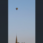 Balon na rozgrzane powietrze krążył nad Mysłowicami