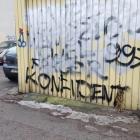 Pseudografficiarze niszczą budynki