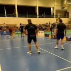 Dariusz Opatrzyk mistrzem Polski służb mundurowych w badmintonie. Fot. KMP Mysłowice