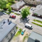 Wypadek na Wesołej. Ranny motocyklista trafił do szpitala