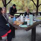 Mieszkańcy świętowali ocalenie lasu