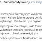 Muzułmanie obchodzili w Mysłowicach Święto Przerwania Postu