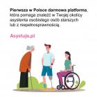 Bezpłatna platforma łączy osoby z niepełnosprawnościami i asystentów