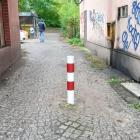 Zamknięty drogowy skrót z ul. Starokościelnej do Grunwaldzkiej