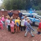 Przedszkolaków odwiedził dzielnicowy
