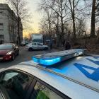 Wypadek na ul. Towarowej. Kierowca opla trafił do szpitala