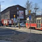 Samochód zderzył się z tramwajem