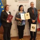 Nauczycielki z Mysłowic odznaczone medalem Nauczyciel Kraju Ojczystego. Fot. PTTK...
