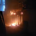 Pożar rozdzielni elektrycznej. Fot. PSP Mysłowice