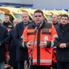 21 nowych karetek dla Śląska. Fot. Śląski Urząd Wojewódzki