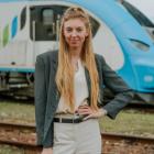  Marlena Plona – pierwsza z czterech szkolonych przez Koleje Śląskie kandydatek na...