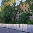 Przygotowania do rozbiórki dawnego hotelu Gościniec