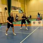 Dariusz Opatrzyk mistrzem Polski służb mundurowych w badmintonie. Fot. KMP Mysłowice