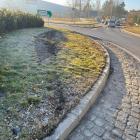 Pijany przejechał po wysepce ronda