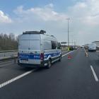 Zderzenie dwóch osobówek na A4. Fot. Policja Śląska