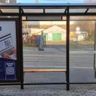 Zdewastowane wiaty przystankowe