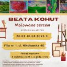 W bibliotece trwa wystawa malarstwa Beaty Kohut