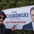 Trzaskowski na banerach