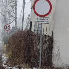 Szlabany na miejskiej drodze?