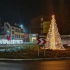 Nowa świetlna ozdoba na rondzie