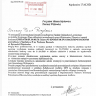 Pismo w sprawie wydłużenia terminu budowy ZOL