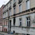 Pożar w opuszczonej kamienicy 