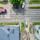 Wypadek na Wesołej. Ranny motocyklista trafił do szpitala