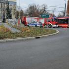 Interwencja służb w Mysłowicach po zderzeniu samochodu osobowego z tramwajem