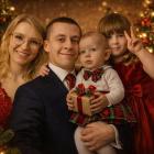 Rodzina państwa Capałów. Fot. Orszak Trzech Króli w Mysłowicach