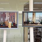 Obrazy Marka Szaryckiego w bibliotece