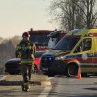 Wypadek na skrzyżowaniu Katowickiej i Chopina