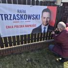 Trzaskowski na banerach