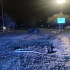 Pijany kierowca wjechał w latarnię na Piasku