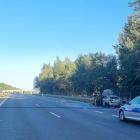 Pożar samochodu na A4