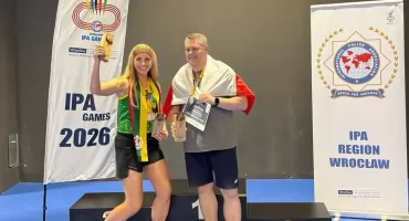 Sukces mysłowickiego policjanta na arenie międzynarodowej. Dwa srebra na IPA GAMES 2026
