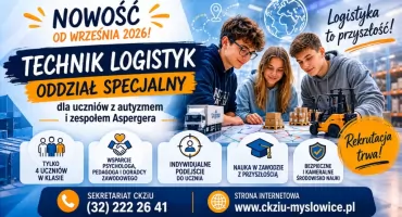 W CKZIU w Mysłowicach powstanie oddział specjalny – szansa na rozwój dla uczniów ze spektrum autyzmu
