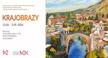 „Krajobrazy” w MOK-u. Wystawa malarska mieszkańców Mysłowic