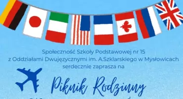 SP15 na Wesołej zaprasza na  rodzinny piknik