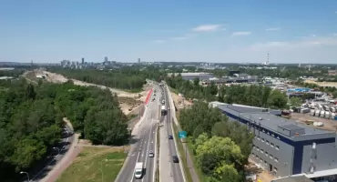 Kierowcy korzystają już z nowego wiaduktu przy ul. Bagiennej