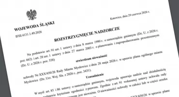 Plan Ogólny Mysłowic unieważniony przez wojewodę sląskiego