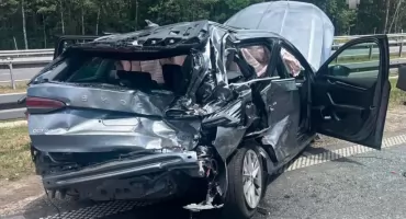 Czarna seria na mysłowickich drogach. Kolejna kolizja, tym razem na autostradzie A4