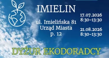Darmowe porady ekodoradcy w imielińskim urzędzie