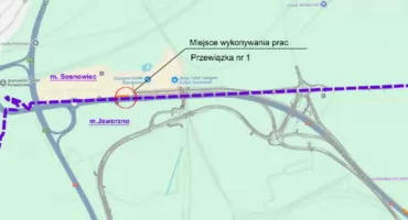 Jeszcze większe korki na trasie do Jaworzna? Od wtorku zwężenie na DK79 przy Designer Outlet